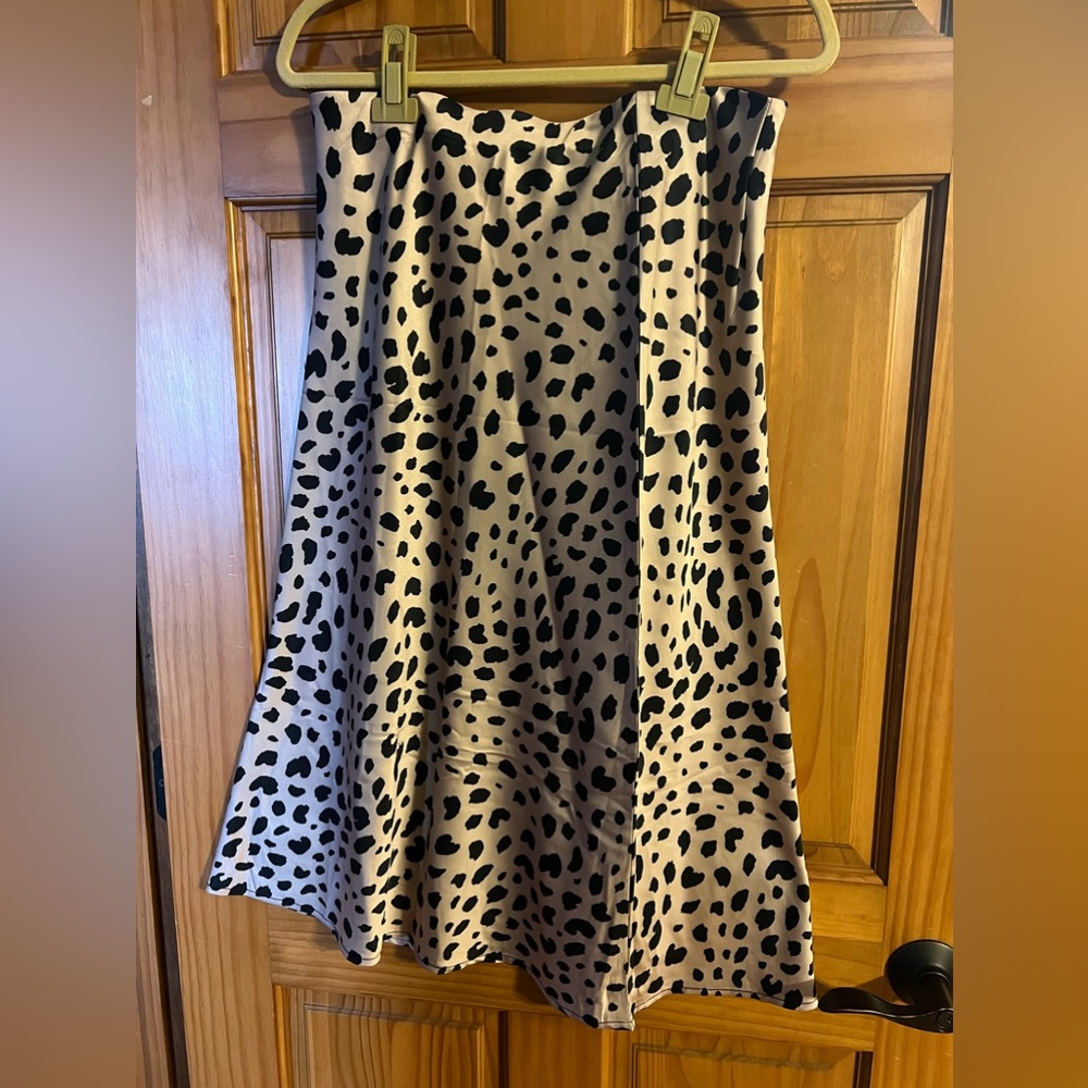 Soowalaoo leopard print skirt